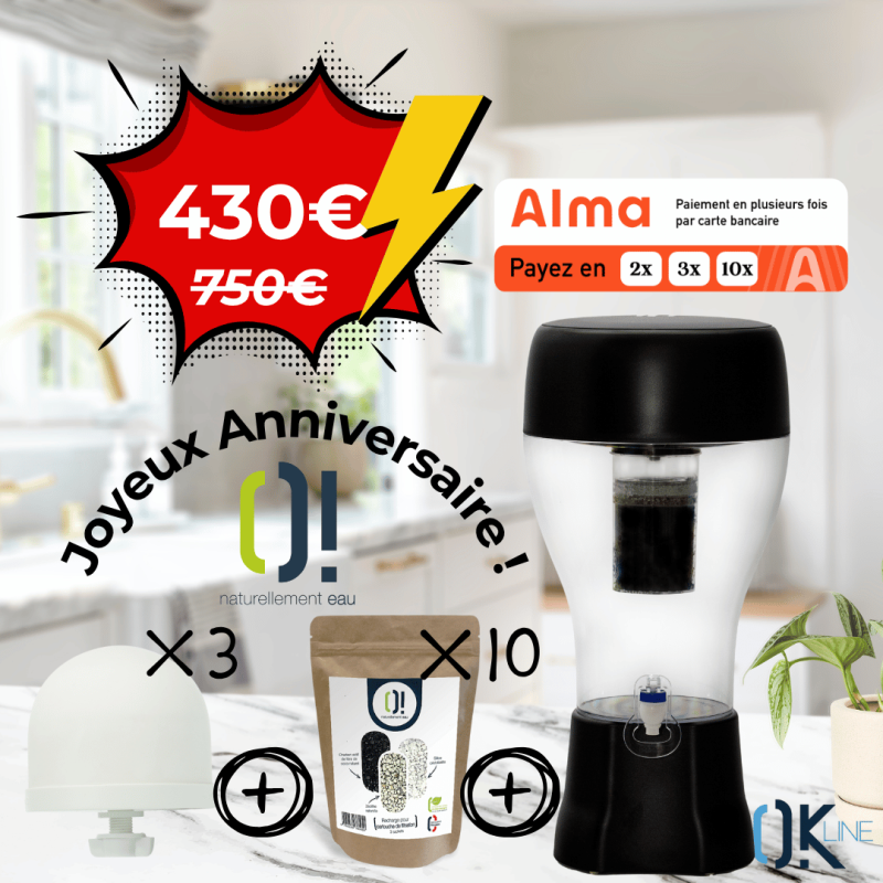 Pack Anniversaire O!Kline Noire