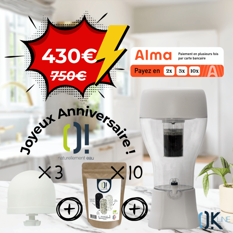 Pack 5 ans O!Kline Blanche