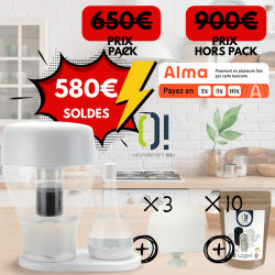 Pack 5 ans Fontaine O! Blanche