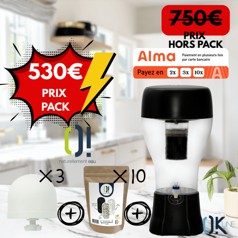 Pack O!Kline Noire 5 ans